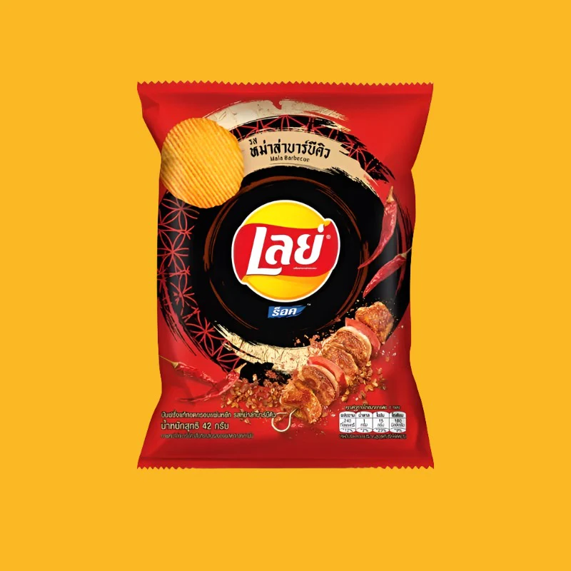 Lay's Chips Mala Barbecue 40g (THAILAND)
