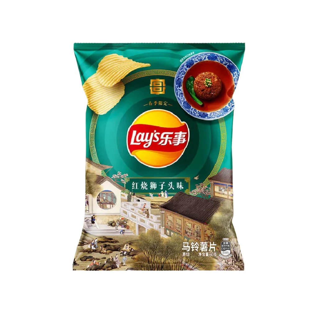 Lay's Chips Stewed Pork Ball 60g (CHINA)