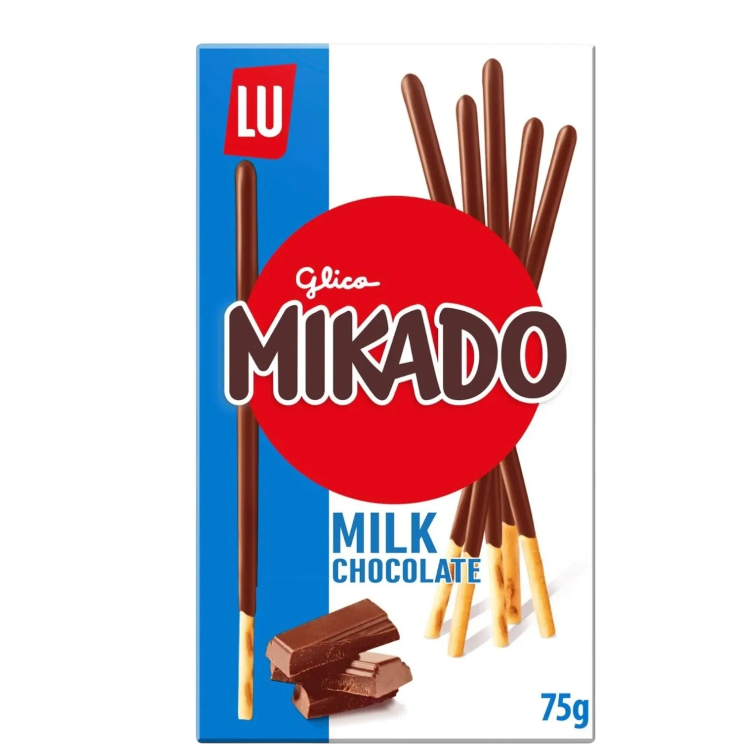 LU Mikado Biscuit Sticks Milk Chocolate 75g (FRANCE) - Image 2