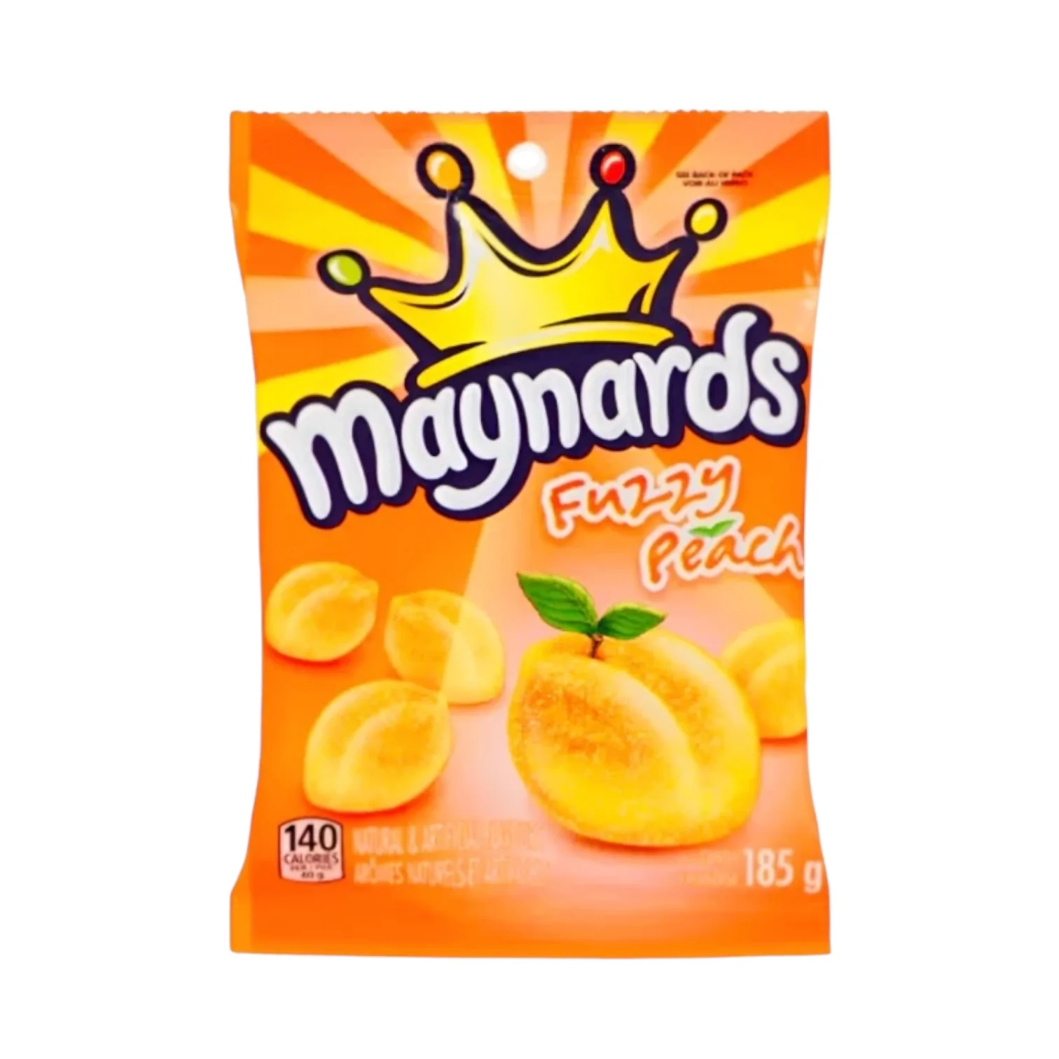 Maynards Fuzzy Peach 154g (CANADA) - Image 2