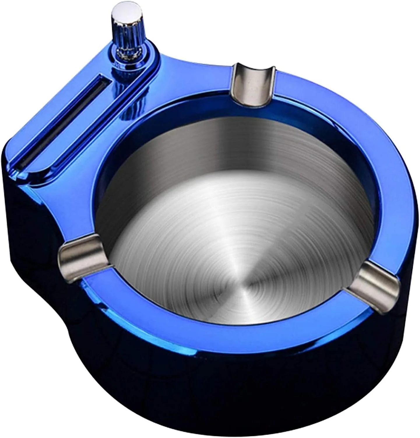 Metal Ashtray with Built-in Match - Image 3
