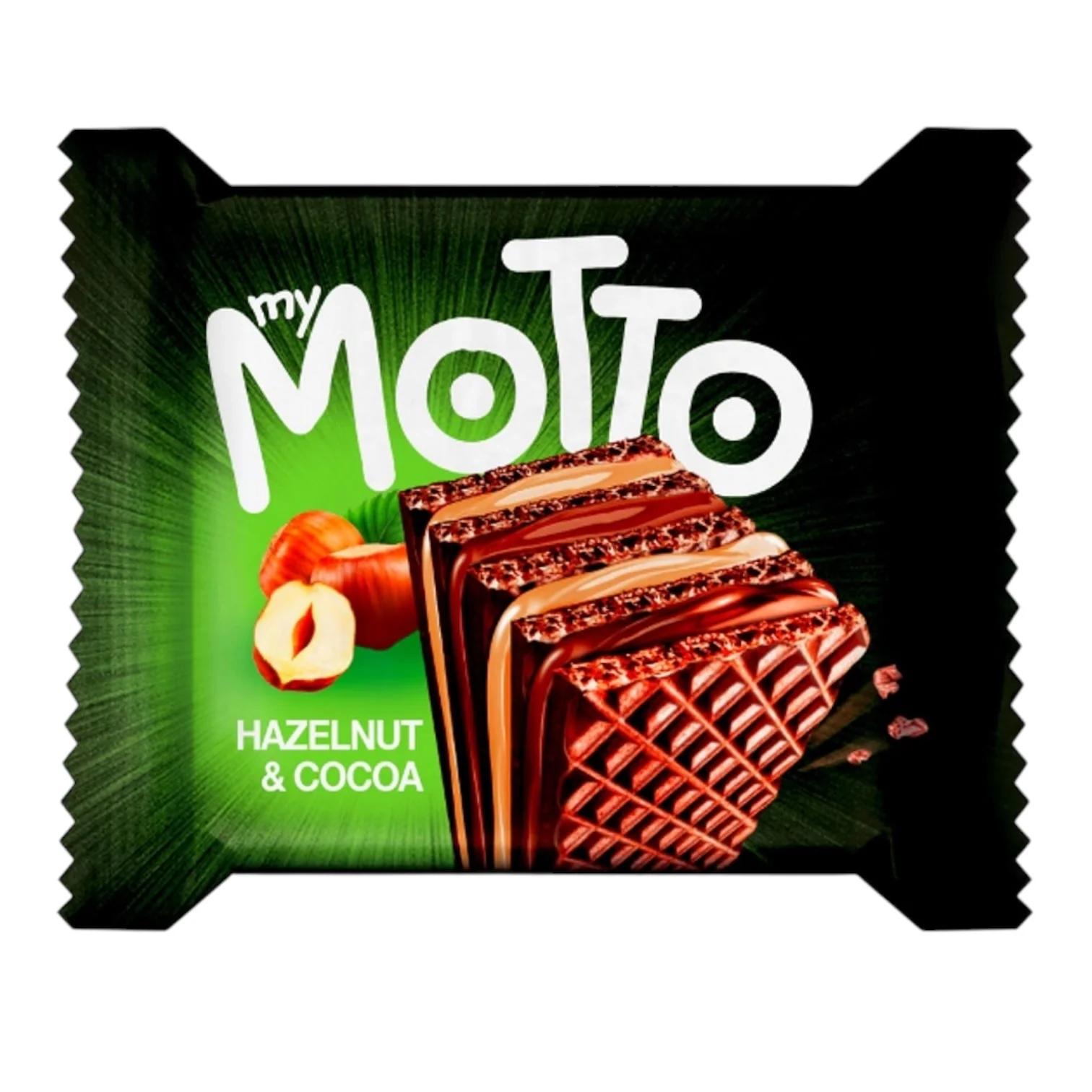 My Motto 3 pack Hazelnut & Cocoa Wafers 90g (BULGARIA) - Image 2