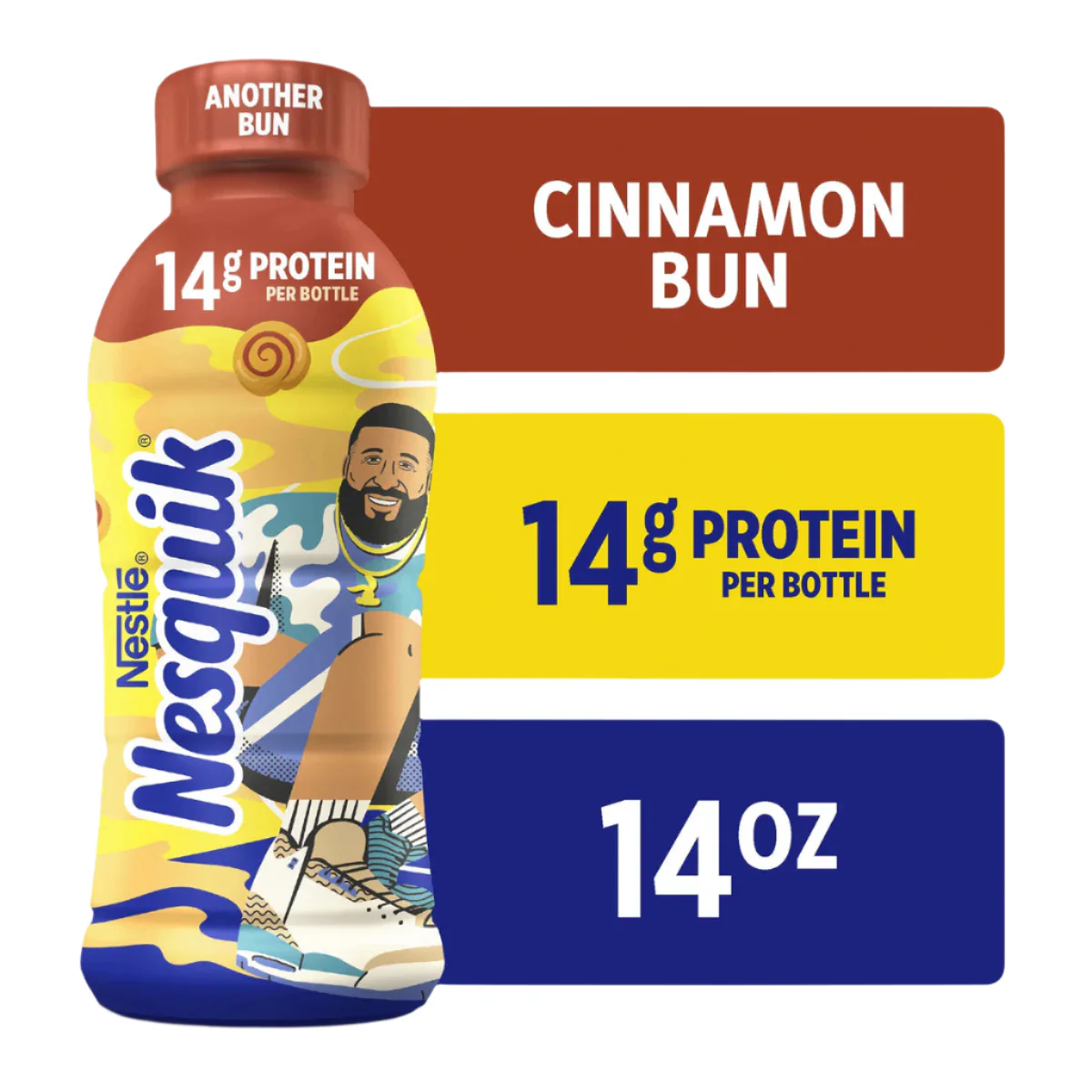 Nesquik DJ KHALED Another Bun 14ox (Rare American) - Image 2