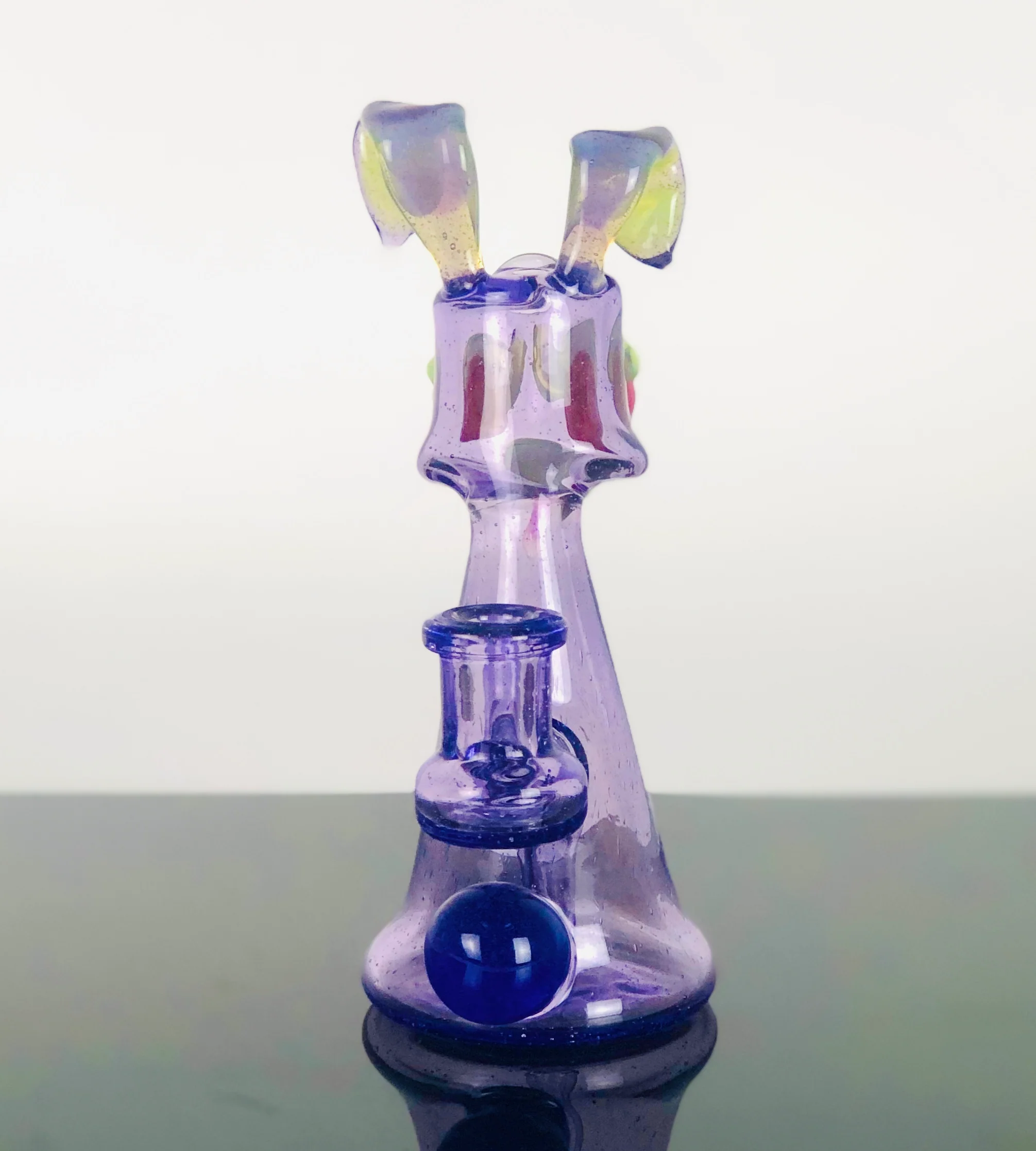 Purple Lollipop Bunny Rig Lofty Glass - Image 2