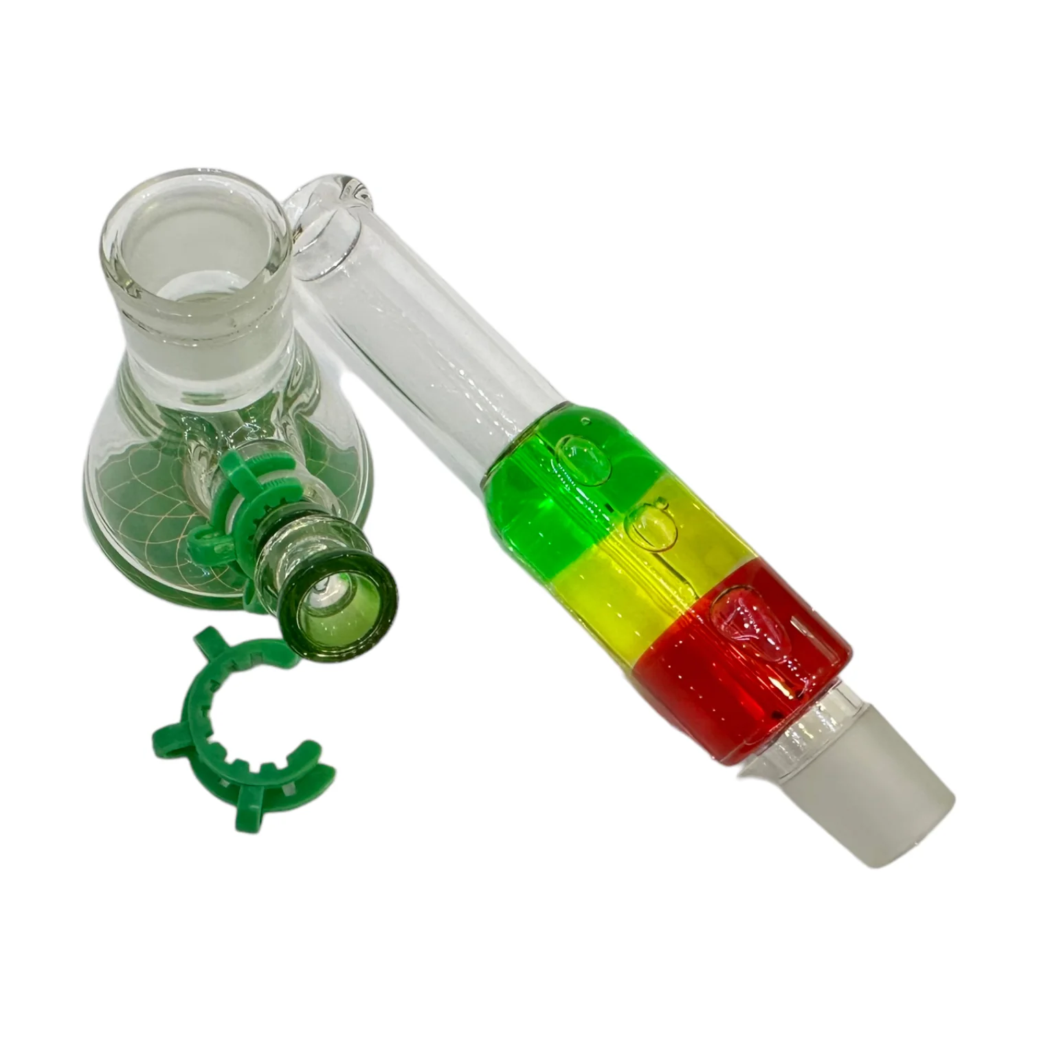 Rasta Glycerin Coil Beaker - Image 2