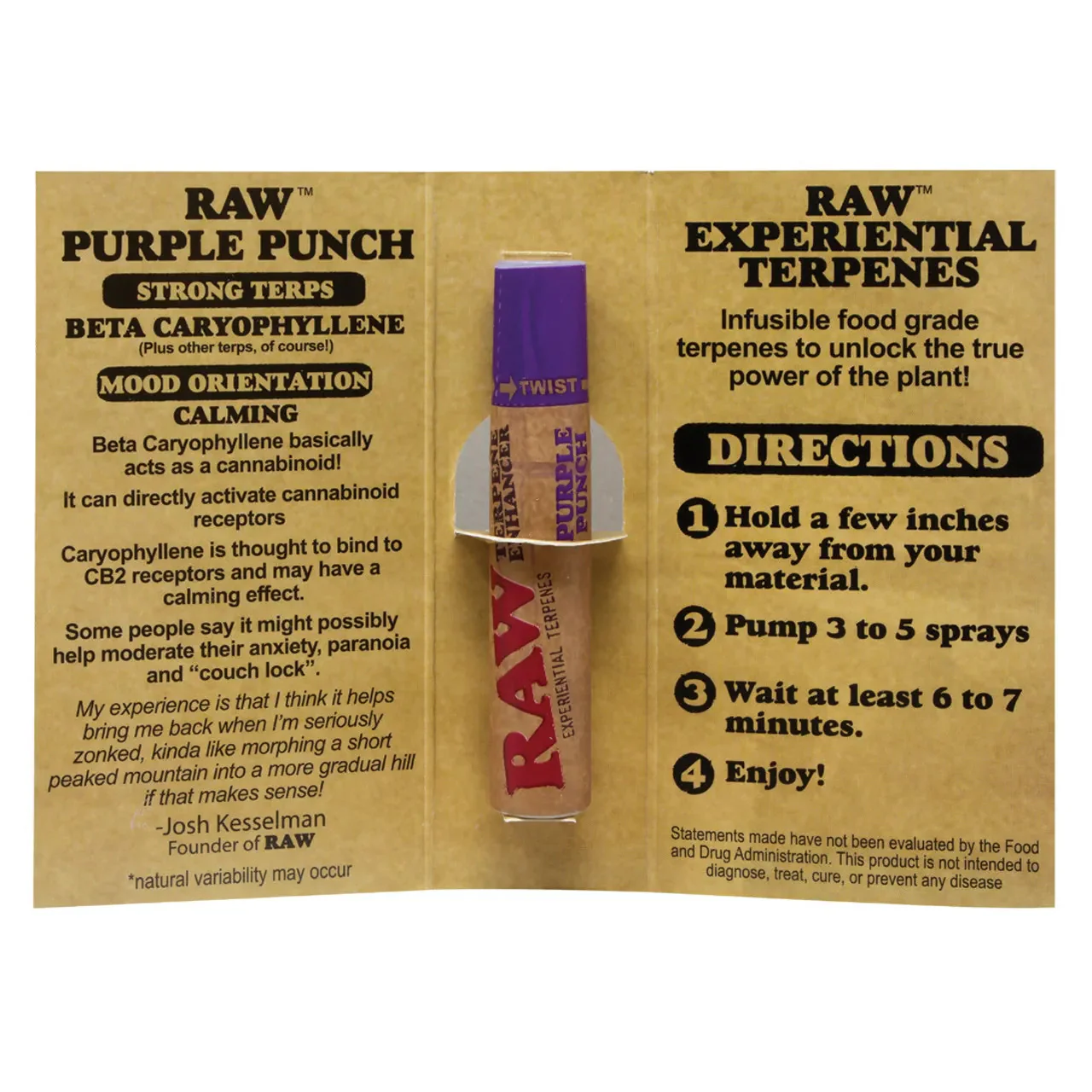 RAW® - Terp Spray 5ml (Single Spray) - Image 6