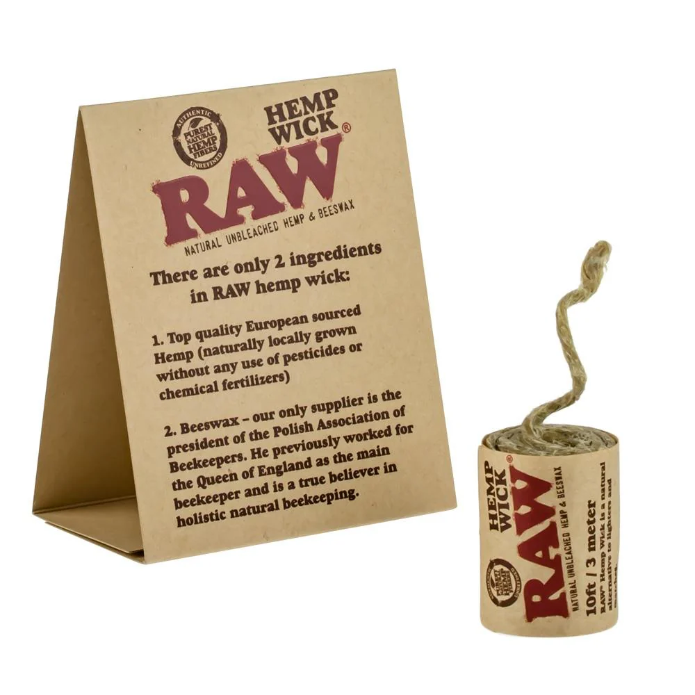 Raw Hemp Wick - Image 2