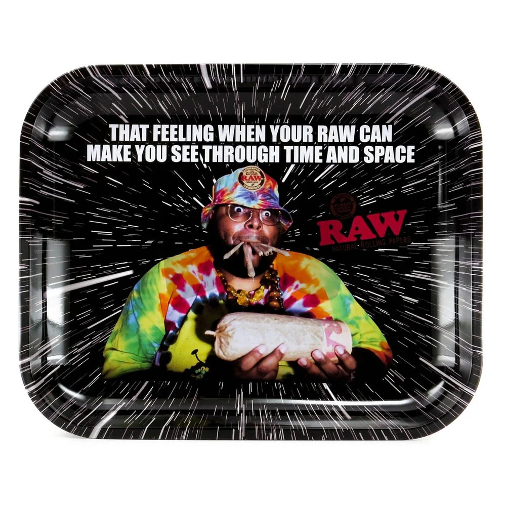 Raw Metal Rolling Tray Large - Image 5