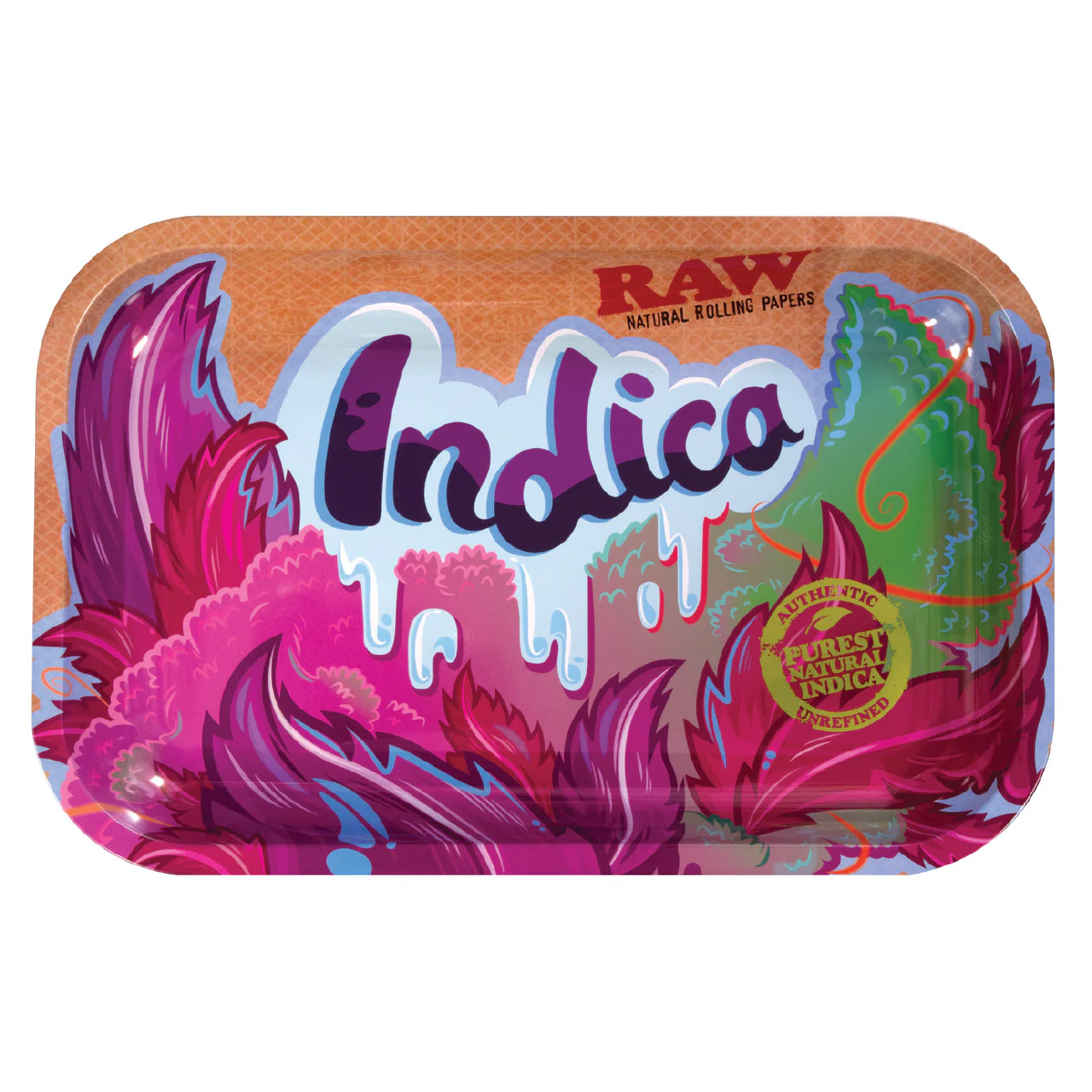 Raw Metal Rolling Tray Small - Image 7