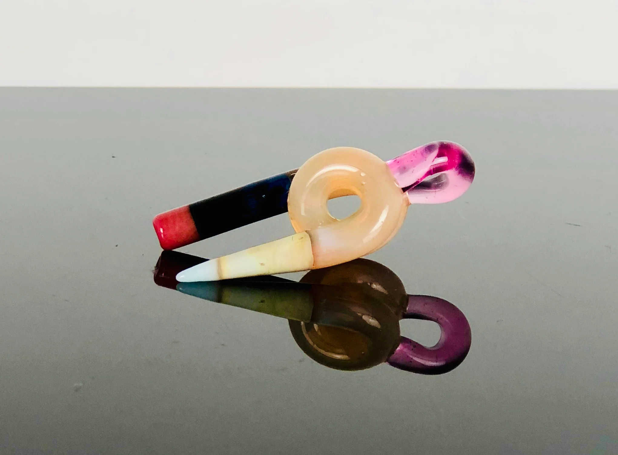 Sherbet CFL Pigtail Pencil Pendant - Image 3