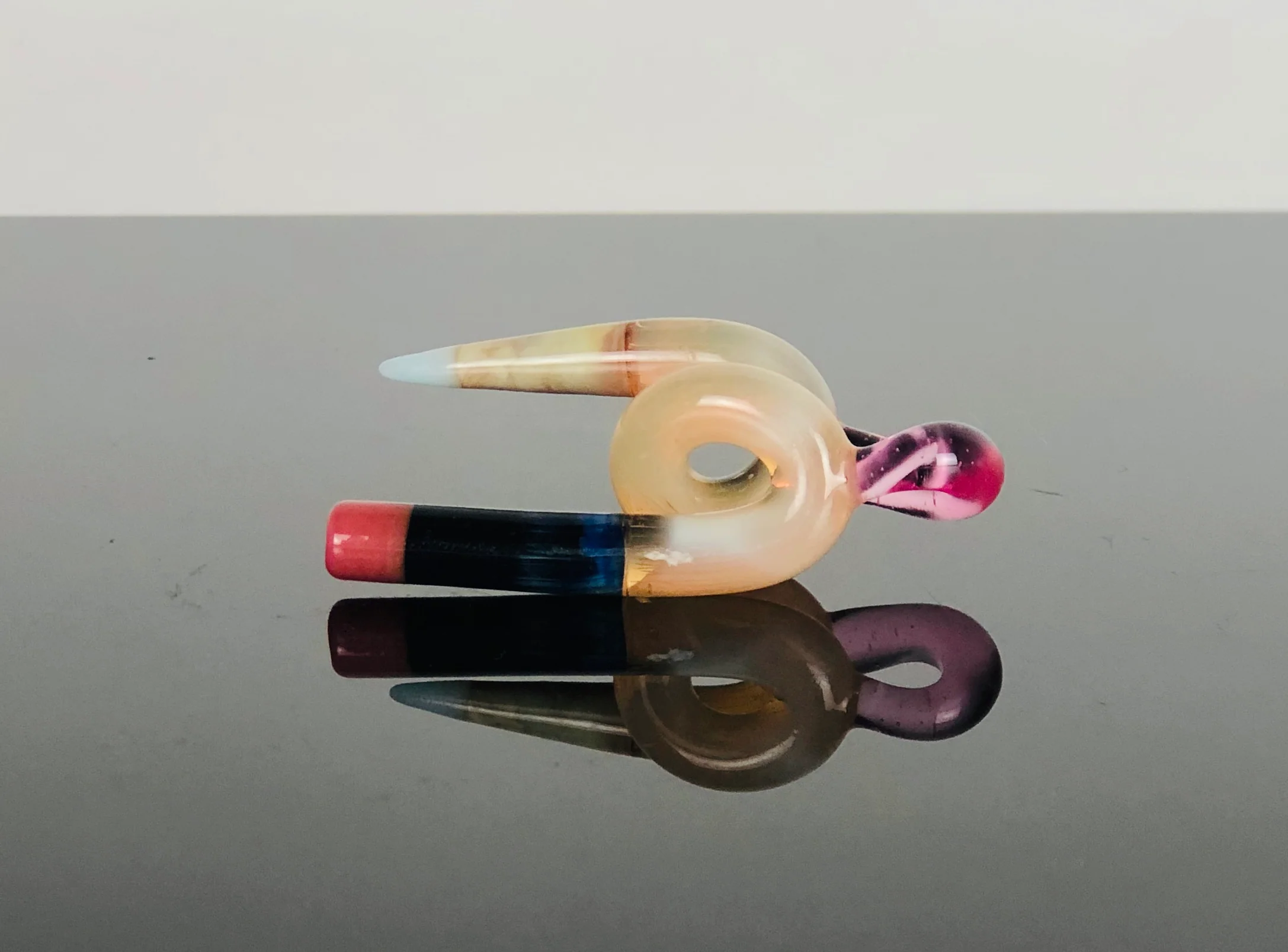 Sherbet CFL Pigtail Pencil Pendant - Image 4