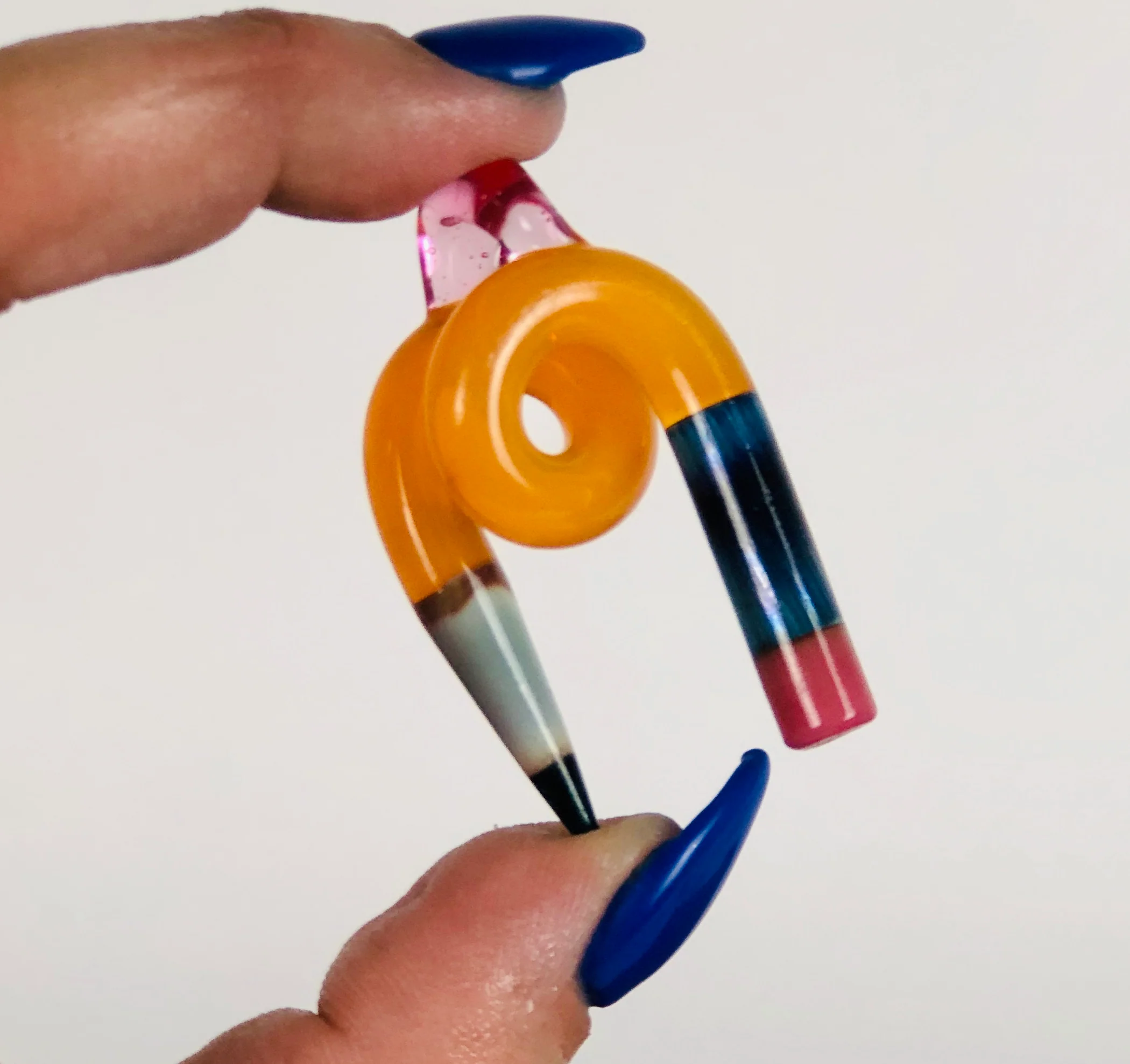 Sherbet CFL Pigtail Pencil Pendant - Image 7