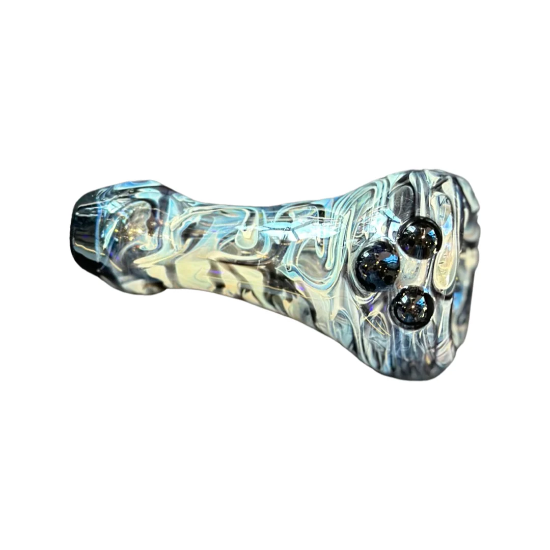 Squish Chillum with Dots HERBALGLASS - Image 4