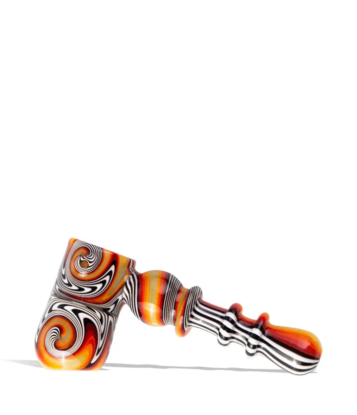 STOKES 5 INCH GLASS BUBBLER HAND PIPE - Image 3