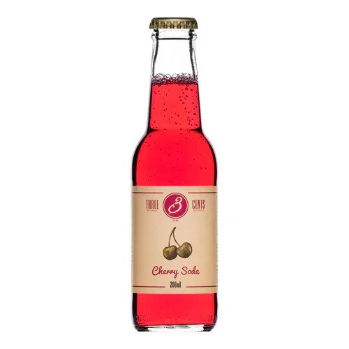 Three Cents Cherry Soda 200mL (GREECE)