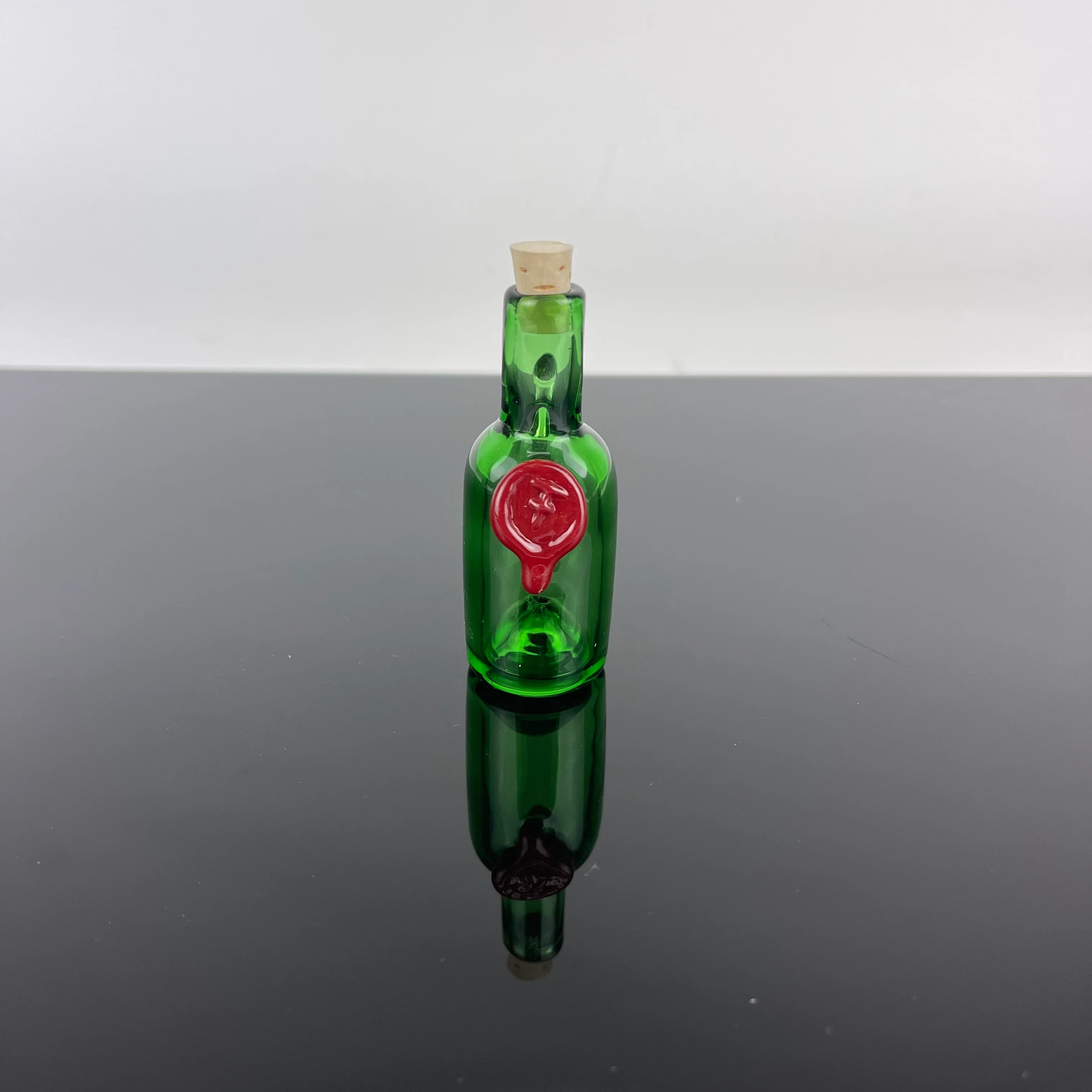 Twinkletoes Wine Bottle Chillum / Pendy - Image 5