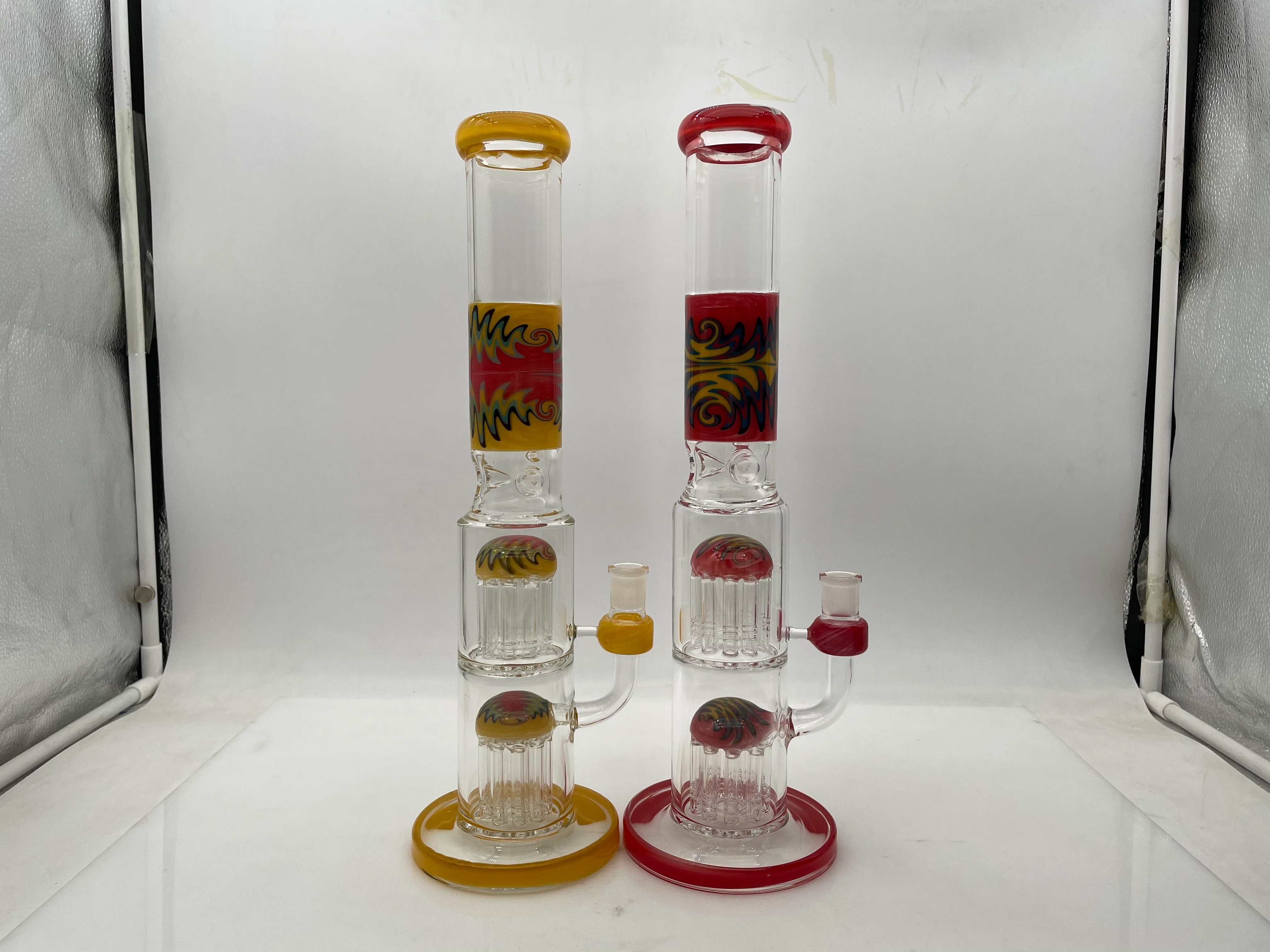 Wag Wig Double Tree Perc Bong - Image 5