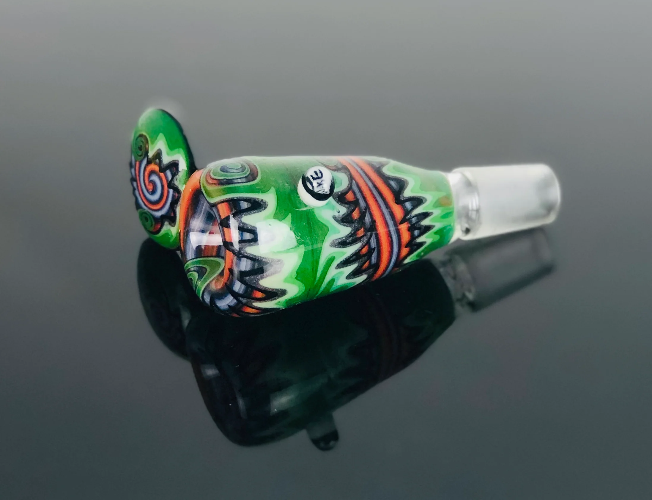 Wake Ultra Worked Green 18mm Slide - Image 3